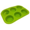 Imagen de Molde de silicona para cupcakes x6, varios colores