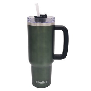Imagen de Vaso térmico doble pared 1200ml, sorbito de plástico, Berlina VERDE