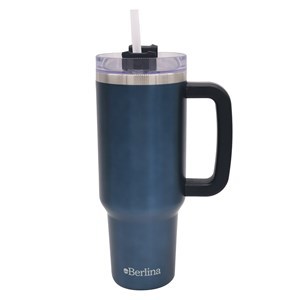 Imagen de Vaso térmico doble pared 1200ml, sorbito de plástico, Berlina AZUL