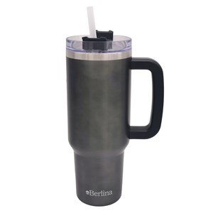 Imagen de Vaso térmico doble pared 1200ml, sorbito de plástico, Berlina GRIS