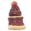 Imagen de Gorro de adulto, con bufanda cuello, forrados, varios colores