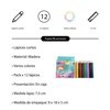Imagen de Lápices 12 colores cortos, PACK x12