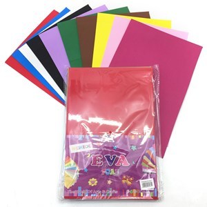 Imagen de Hojas A4 goma EVA, bolsa x10 colores