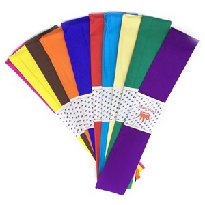 Imagen de Papel crepé, PACK x10, colores surtidos