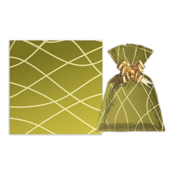 Imagen de Bolsa de regalo metalizado con diseño grande PACKx50