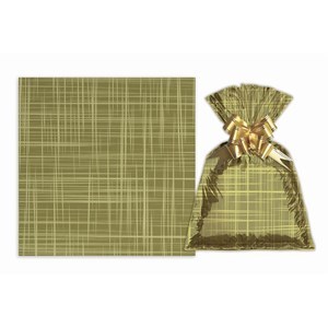 Imagen de Bolsa de regalo metalizado con diseño mediana PACKx50