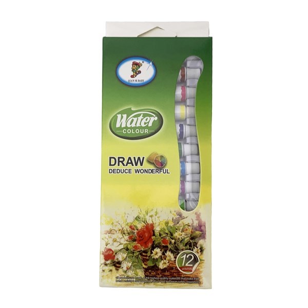 Imagen de Pintura al agua x12 tubos, en caja