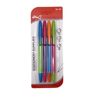 Imagen de Lapicera tinta de colores x4, en blister