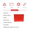 Imagen de Carpeta A4 de cartón con elástico, PACK x12 varios colores