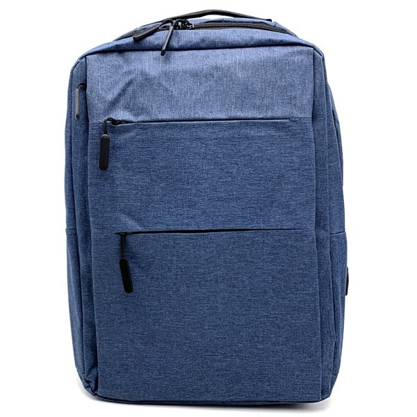 Imagen de Mochila para computadora 3 bolsillos orificio para USB, varios colores