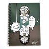 Imagen de Cuaderno de 96 hojas rayado con espiral, Sote PACK x4