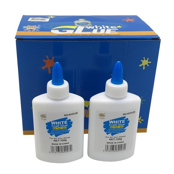 Imagen de Goma de pegar blanca 120ml, CAJA x12