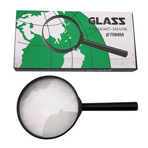 Imagen de Lupa de plástico, 75mm en caja