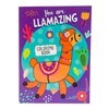 Imagen de Libro para colorear 80 páginas, LLAMAS, 2 títulos