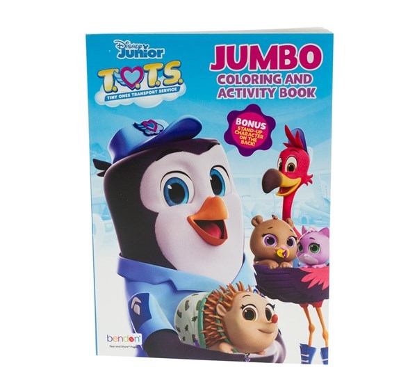 Imagen de Libro para colorear 80 páginas, TOTS, inglés