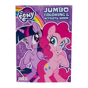 Imagen de Libro para colorear y actividades 80 páginas, MY LITTLE PONY, 2 títulos