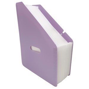 Imagen de Organizador archivador vertical, 12 divisiones de plástico, varios colores