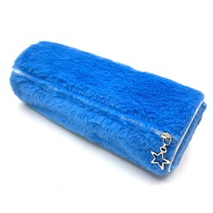 Imagen de Cartuchera de tela peluche con cierre, 2 colores