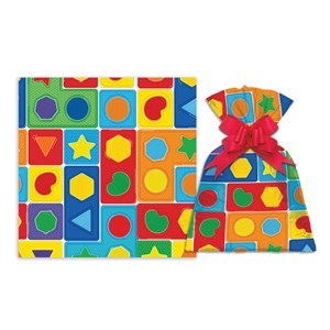 Imagen de Bolsa de regalo, perlado infantil chico PACKx50