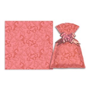 Imagen de Bolsa de regalo metalizado símil velvet chica PACKx50