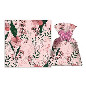 Imagen de Bolsa de regalo perlado con diseño mediana PACKx50