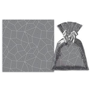 Imagen de Bolsa de regalo metalizado con diseño grande PACKx50