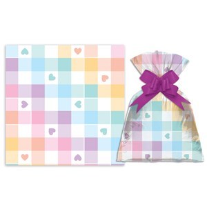 Imagen de Bolsa de regalo perlado con diseño mediana PACKx50