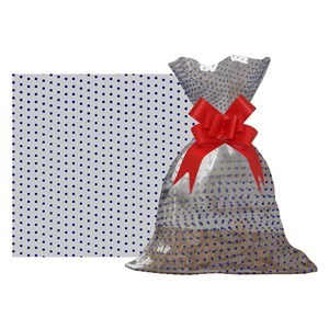 Imagen de Bolsa de regalo transparente con diseño, grande PACKx50