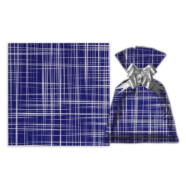 Imagen de Bolsa de regalo metalizado con diseño grande PACKx50