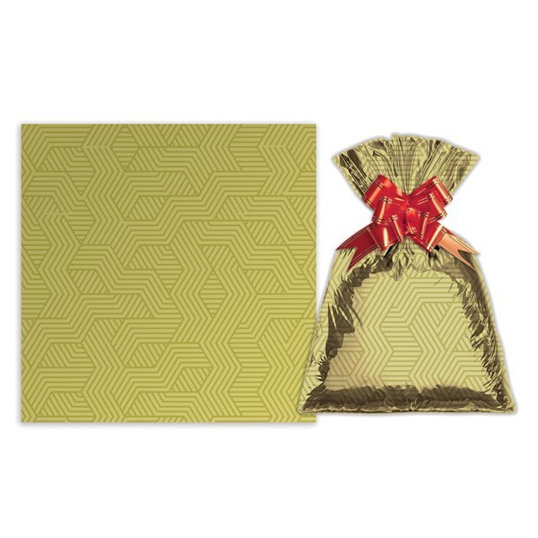 Imagen de Bolsa de regalo metalizado símil velvet mediana PACKx50
