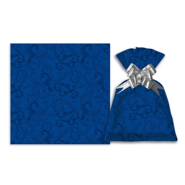 Imagen de Bolsa de regalo metalizado símil velvet mediana PACKx50