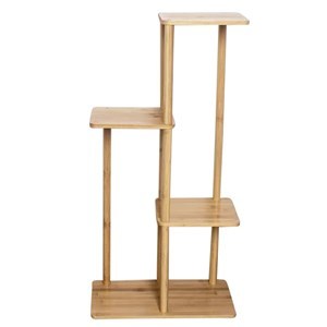 Imagen de Porta macetas de madera, 3 niveles en caja