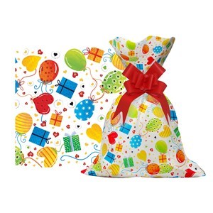 Imagen de Bolsa de regalo, perlado infantil chico PACKx50