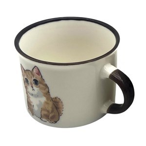 Imagen de Taza de loza 180ml, varios diseños de gatos