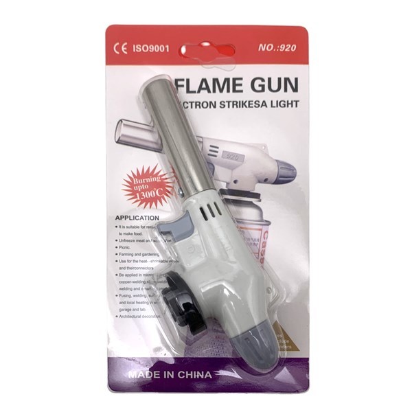 Imagen de Soplete cabezal flambeador con encendido electrónico, en blister