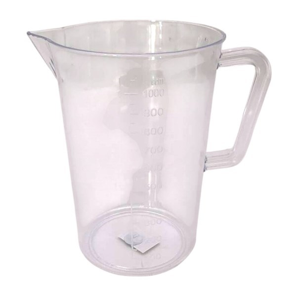 Imagen de Jarra medidora de acrílico, 1000ml, en bolsa
