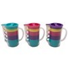 Imagen de Jarra de plástico 800ml, con 4 tazas 170ml, en bolsa