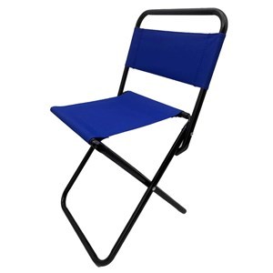 Imagen de Silla plegable de poliéster y caño, varios colores, en bolsa