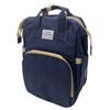 Imagen de Bolso mochila maternal con bolsillo, extensible con cuna, varios bolsillos con cambiador varios colores