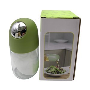 Imagen de Condimentero de vidrio, 210ml, para aceite o vinagre, en caja varios colores