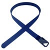 Imagen de Cinturón de tela para caballero con hebilla de metal regulable, en bolsa varios colores