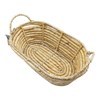 Imagen de Canasto cesto de fibras naturales, junco de agua