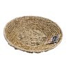 Imagen de Canasto cesto bandeja de fibras naturales, junco de agua