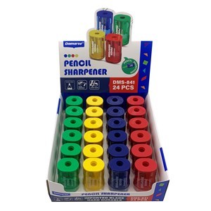 Imagen de Sacapuntas de plástico con depósito, CAJA x24