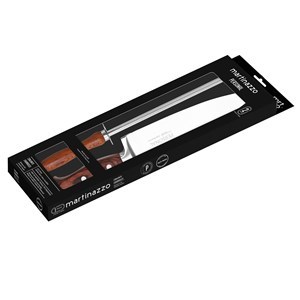 Imagen de Cuchillo asador 10" y chaira acero inoxidable  PERSONAL MARTINAZZO en caja