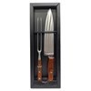Imagen de Cuchillo asador 8" y tenedor acero inoxidable  PERSONAL MARTINAZZO en caja