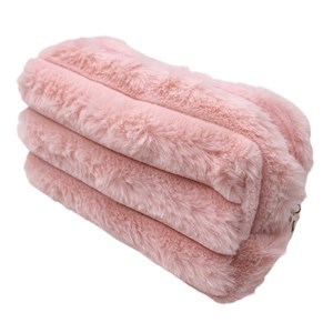 Imagen de Neceser de peluche con cierre, varios colores