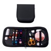 Imagen de Hilos x12 varios colores con accesorios para costura, en estuche con cierre, varios colores