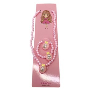 Imagen de Set de belleza collar, pulsera y anillo, PACK x12 varios colores