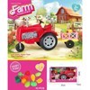 Imagen de Tractor con zorra ruedas libres, zorra con accesorios, en caja